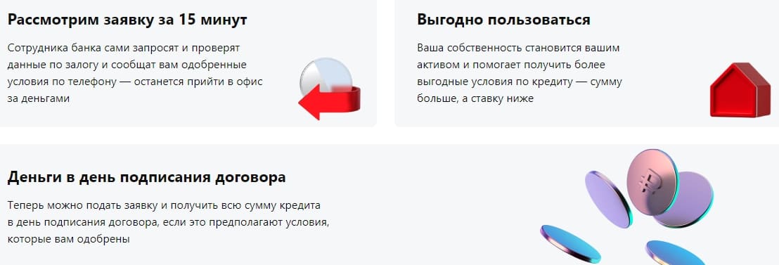 Преимущества кредита под залог недвижимости от Альфа-Банка Плюсы кредита под залог недвижимости от Альфа-Банка